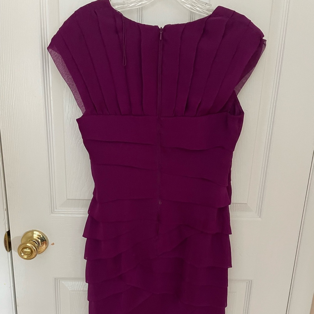 Purple Adrianna Papell Dress